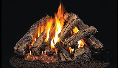 Τζάκι Φυσικού Αερίου ή Προπονίου Western Campfire